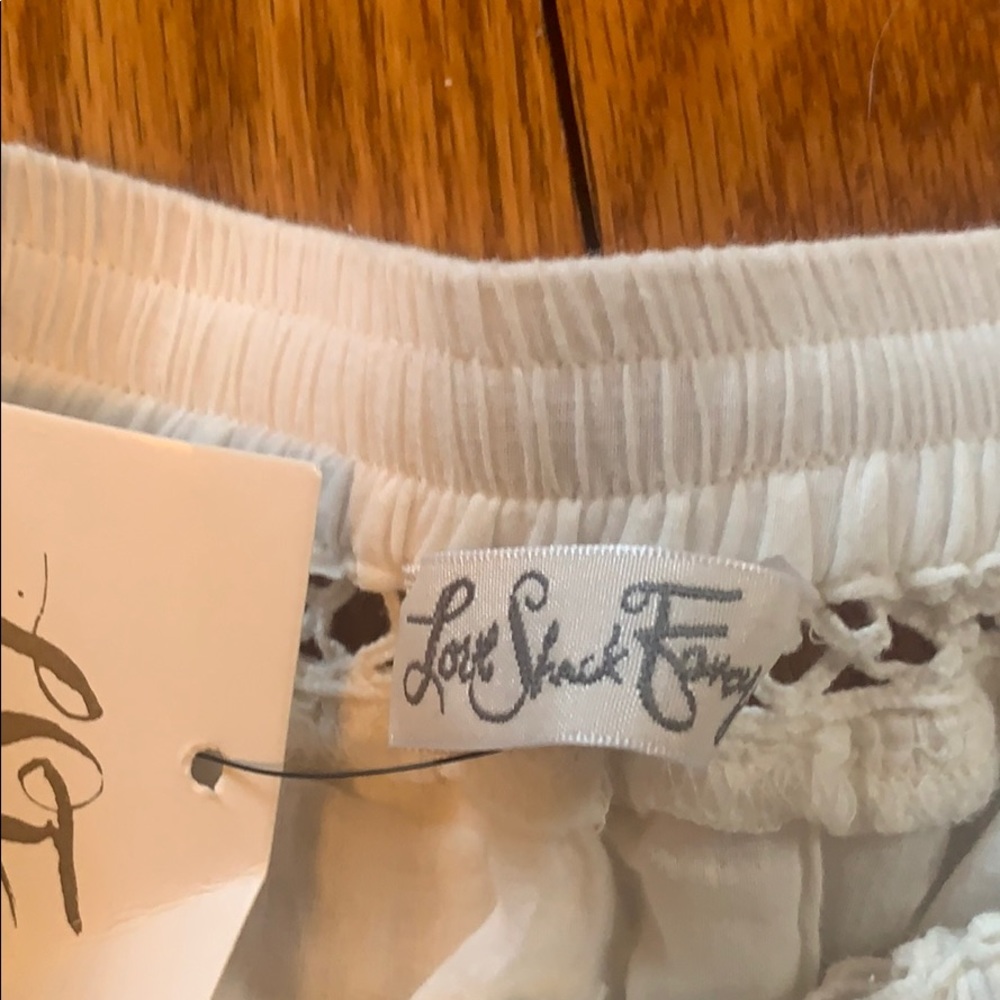 *SOLD* LoveShackFancy White Lace Skirt - Picture 5 of 8